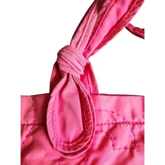 MARC BY MARC JACOBS Large Pink Quilted Nylon Tote Bag - Picture 5 of 10